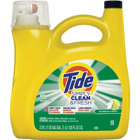 TIDE Simply Clean & Fresh 128 Oz. 89 Load High Efficiency Liquid Laundry Detergent 3700044311
